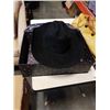 Image 2 : STETSON 4X BUFFALO FELT COWBOY HAT SIZE 7 1/8 AND LEATHER JACKET WITH PHOENIX ART ON BACK