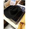 Image 3 : STETSON 4X BUFFALO FELT COWBOY HAT SIZE 7 1/8 AND LEATHER JACKET WITH PHOENIX ART ON BACK