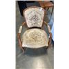 Image 1 : VINTAGE CROSS STICH CHAIR