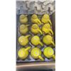 Image 2 : 4 BOXES OF YELLOW MUGS