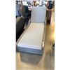 Image 1 : OUTDOOR RATTAN SUN LOUNGER
