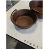 Image 2 : 2 COPPER POTS WITH HANDLES