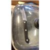Image 4 : KNIVES, KNIFE BLOCK, MEAT GRINDER, BREAD BOX AND ELECTRIC COOKER