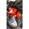 Image 3 : 2 BAGS AMAZON OVERSTOCK ITEMS - INCLUDES BOBBLE HEAD PICTURE FRAMES, AUDIO TRANSPORT PACKS