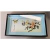 Image 2 : SHELL DECORATED BOWL, EASTERN SHADOWBOX ART AND GLASS AND METAL VASE