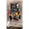 Image 2 : TRAY OF TOY CARS AND CASE OF SIGNBOARD NUMBERS