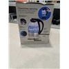 Image 3 : HAMILTON BEACH COMPACT GLASS ELECTRIC KETTLE TESTED AND WORKING - RETAIL $49