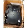 Image 2 : VINTAGE PANASONIC PORTABLE TELEVISION WITH RADIO - MODEL TR-4001C AND REALISTIC RADIOSHACK RADIO