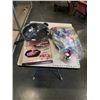 Image 1 : 2 PANS, BAG OF KITCHEN ITEMS, WAX PAPER, ZIPLOCK BAGS, VINTAGE CREAM KING CO2 WHIPPED CREAM MAKER