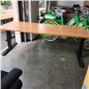 Image 1 : ELECTRIC LIFT DESK XL 72" X 30" WORKING WITH 4 PRESETS AND MESH BACK ERGANOMIC GAS LIFT CHAIR