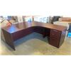 Image 7 : EXECUTIVE L SHAPE DESK WITH EXECUTIVE ARM CHAIR