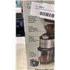 Image 3 : HAMILTON BEACH 18 SETTING BURR COFFEE GRINDER - TESTED WORKING, RETAIL $74