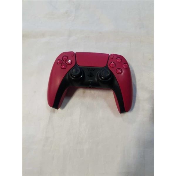 PS5 DUALSENSE WIRELESS CONTROLLER, COSMIC RED - TESTED WORKING, RETAIL $94