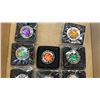 Image 2 : 36 PAIRS NEW EARRINGS AND 8 PURSE HOLDERS