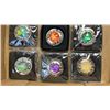 Image 3 : 36 PAIRS NEW EARRINGS AND 8 PURSE HOLDERS