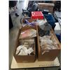Image 1 : 3 BOXES OF BEAUTY,  PARTY AND GARDEN ITEMS - BEE HOUSES, BIRD FEEDER, FACE SHIELDS