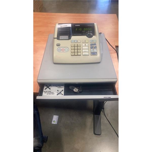 CASIO PCR-T275 CASH REGISTER WITH KEY WORKING