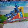 Image 3 : HAPPY HOP SHARK CAVE ADVENTURE AIR BLOWN WATER SLIDE WITHOUT BLOWER RETAIL $799