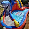 Image 8 : HAPPY HOP SHARK CAVE ADVENTURE AIR BLOWN WATER SLIDE WITHOUT BLOWER RETAIL $799