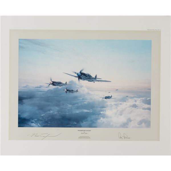 ADOLF GALLAND SIGNED LITHOGRAPH ROBERT TAYLOR