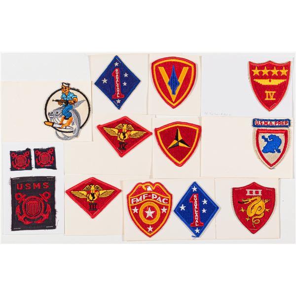 USMC PATCHES (14)