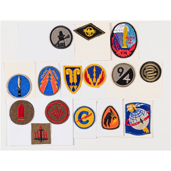 US MILITARY PATCHES (15)