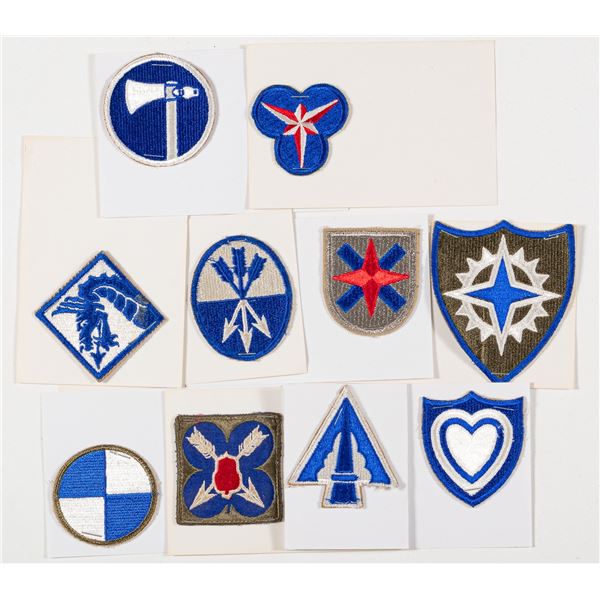 US ARMY CORPS PATCHES (10)