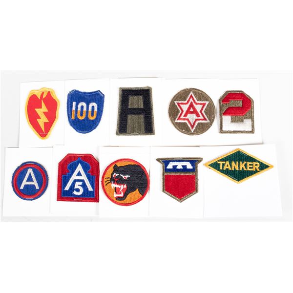 US MILITARY PATCHES (10)
