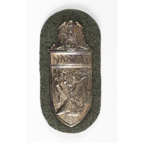 NARVIK SHIELD 1940 SILVER