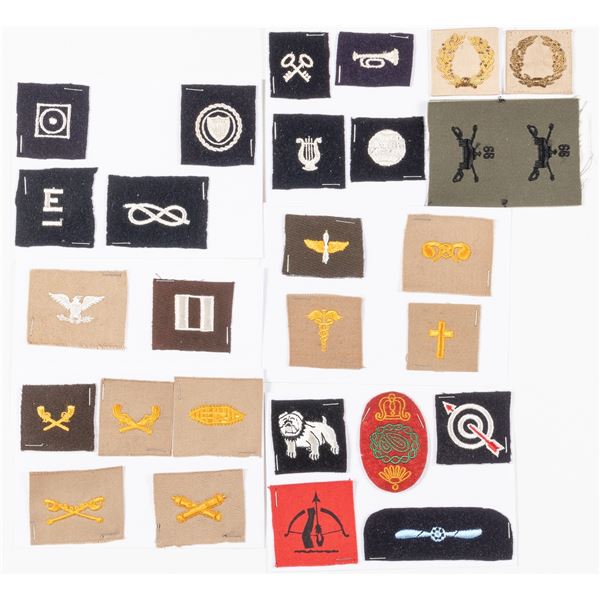 BRITISH MILITARY PATCHES (27)