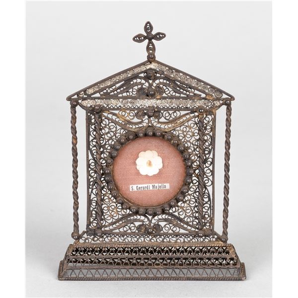 THECA FIRST CLASS RELIC OF ST. GERARD MAJELLA