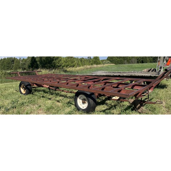 ROUND BALE WAGON - 20 FT 