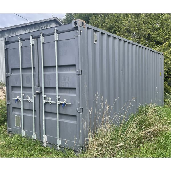 STORAGE-CONTAINER - 20 FOOT - PURCHASED NEW IN 2021