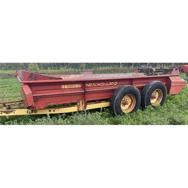 NEW HOLLAND 680 MANURE SPREADER - WOOD FLOOR