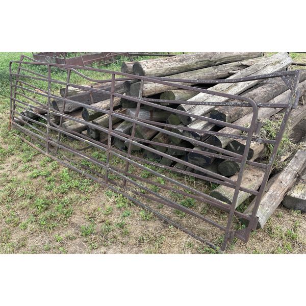 LOT OF 2 - 14 FOOT FARM GATES