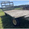 Image 2 : FARM WAGON - 20 FOOT - IMP TIRES