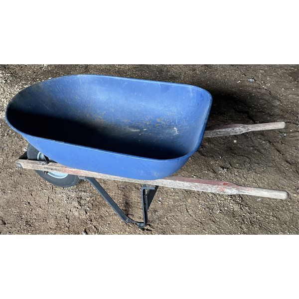 WHEEL BARROW - COATED METAL