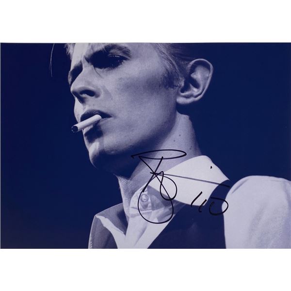Autograph Signed David Bowie Photo