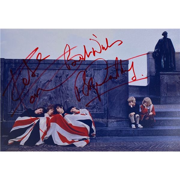 Autograph Signed The Who Photo