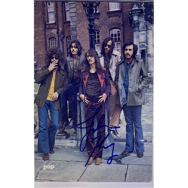 Autograph Signed Steppenwolf Photo