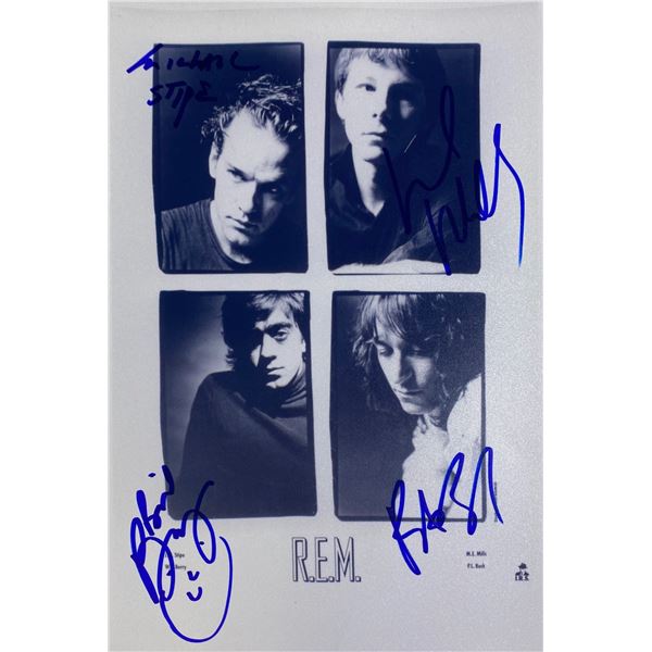 Autograph Signed REM Photo