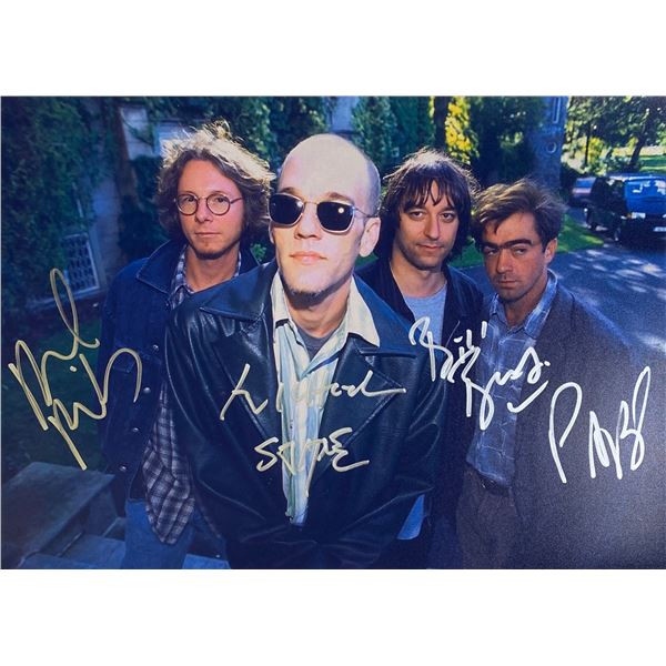 Autograph Signed REM Photo