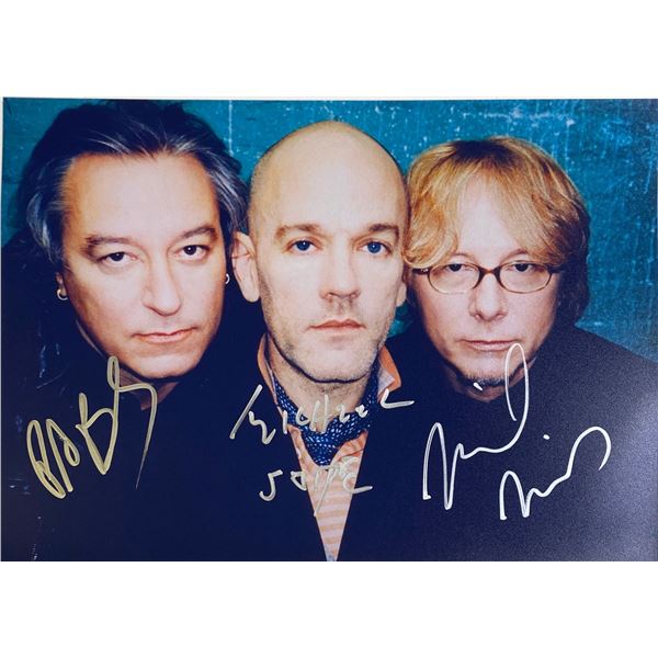 Autograph Signed REM Photo