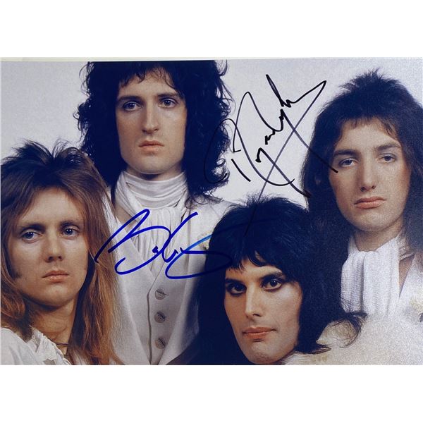 Autograph Signed Queen Photo