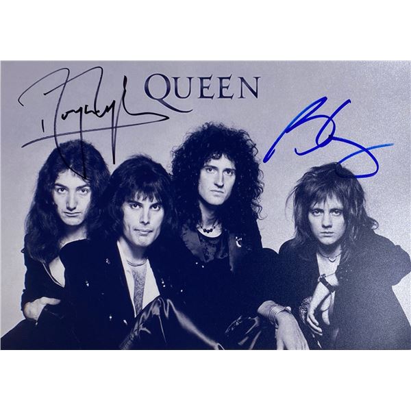 Autograph Signed Queen Photo