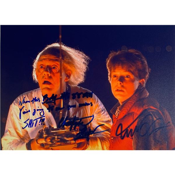 Autograph Back to Future Photo