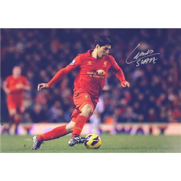Luis Suarez  Autograph Signed Photo