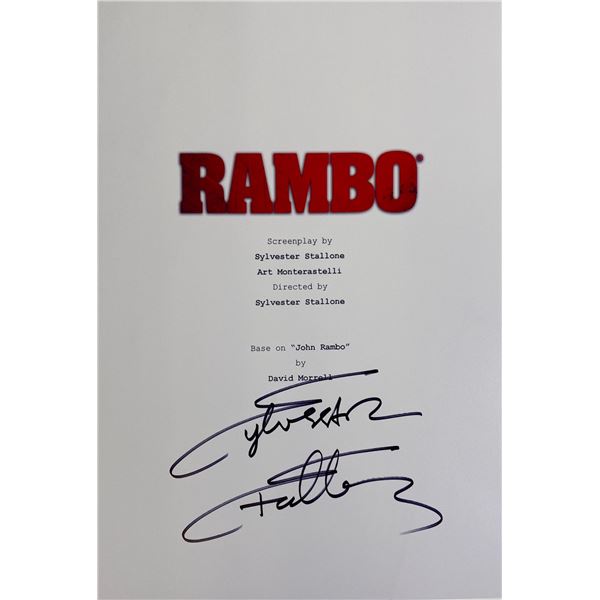 Autograph Rambo Script Cover