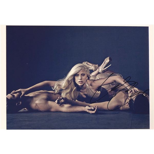 Autograph Lady Gaga Photo