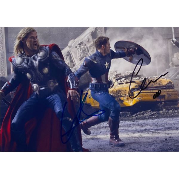Autograph Signed Avengers Photo